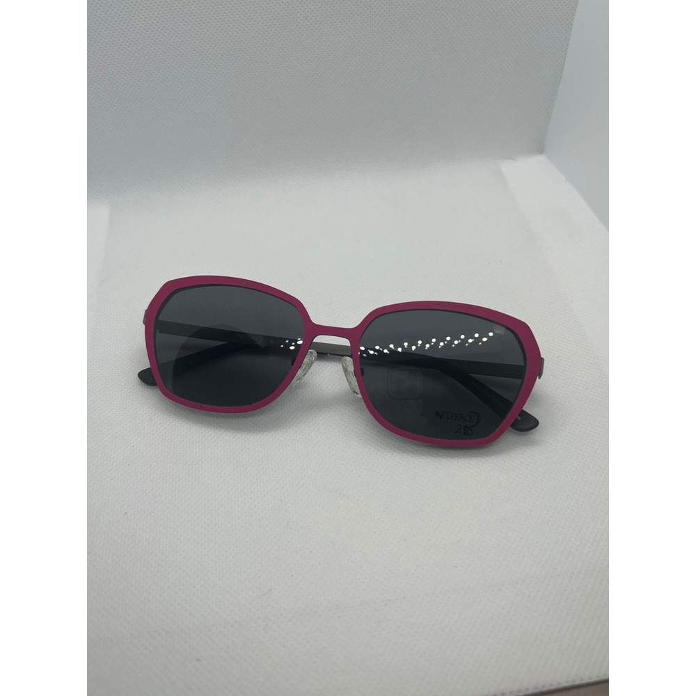Interface‎ Canada Women's Sunglasses Clip On Pink Gunmetal Unique Frames